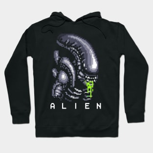 Alien Pixel Art Hoodie